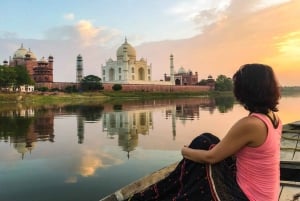 Agra: Baby Taj og Mehtab Bagh solnedgangstur