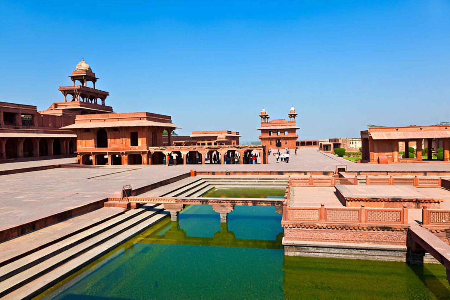 Agra : Taj Mahal, Fort d'Agra et Fatehpur Sikri - Circuit d'une journée en voiture