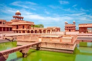Agra: Taj Mahal, Forte de Agra e excursão de um dia a Fatehpur Sikri de carro