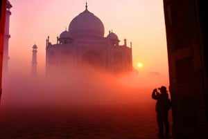 Agra: Taj Mahal, Forte de Agra e excursão de um dia a Fatehpur Sikri de carro
