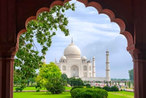 Agra : Taj Mahal, Fort d'Agra et Fatehpur Sikri - Circuit d'une journée en voiture