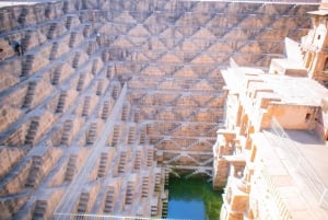 Agra: Traslado de Agra a Jaipur vía Fatehpur Sikri y Stepwell