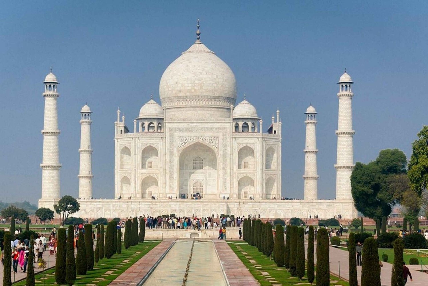 Agra: Taj Mahal-Führung mit Frühstück und ohne Anstehen