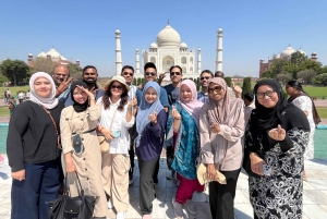 Voyage de plusieurs jours au Triangle d'Or : Delhi, Agra et Jaipur, avec safari