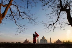 Delhi: Privat 3-dagars Golden Triangle Tour med hotell