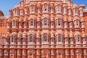 Delhi Agra Jaipur Golden Triangle Multyday Tour med safari
