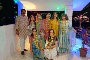Celebração do Diwali com uma família local em Jaipur com jantar