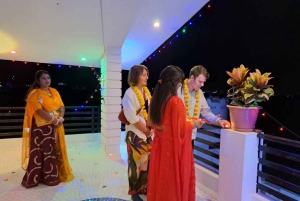 Celebración del Diwali con una familia local en Jaipur con cena