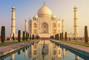 Vanuit Delhi: 2-daagse privétour met gids naar Agra en Jaipur
