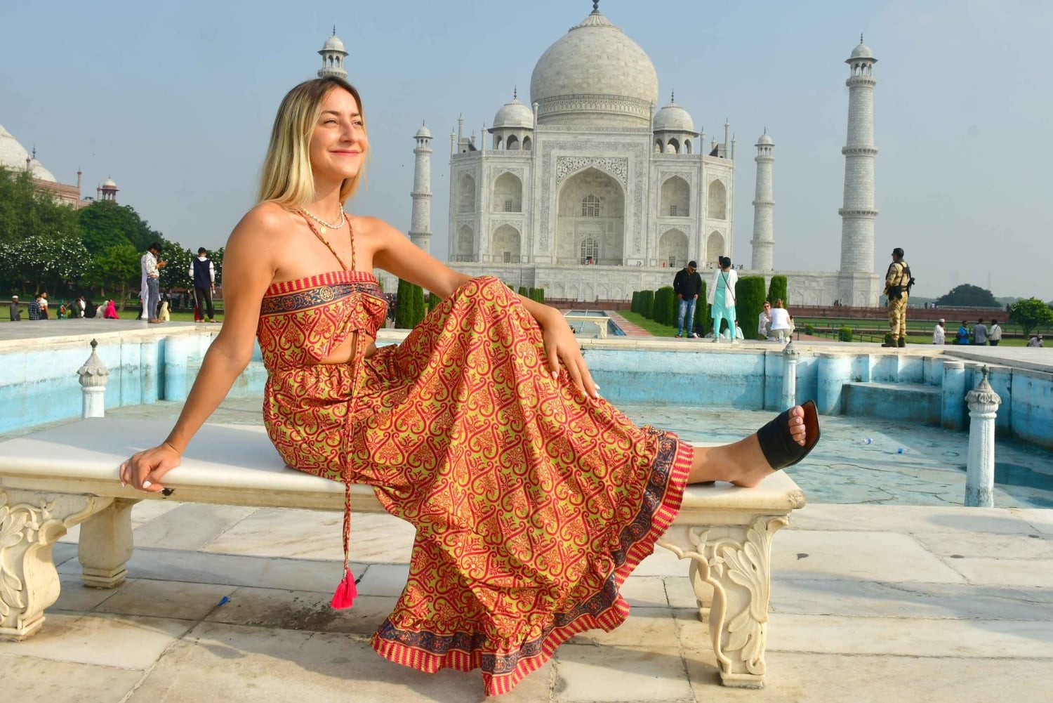 Vanuit Delhi: 2-Daagse Gouden Driehoek Tour naar Agra en Jaipur