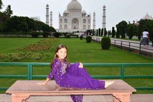 Vanuit Delhi: 2-Daagse Gouden Driehoek Tour naar Agra en Jaipur