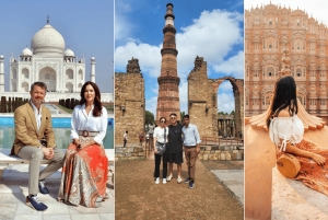 A partir de Deli: Excursão de 5 dias ao Triângulo Dourado (Deli, Agra, Jaipur)
