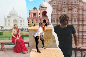 A partir de Deli: Excursão de 5 dias ao Triângulo Dourado (Deli, Agra, Jaipur)