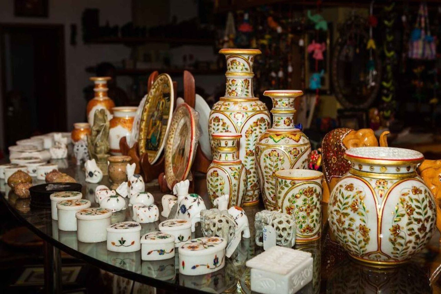 De Delhi/Agra/Jaipur: Excursão de meio dia para compras particulares.