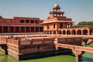 Fra Delhi: Agra og Fatehpur Sikri-tur i bil.