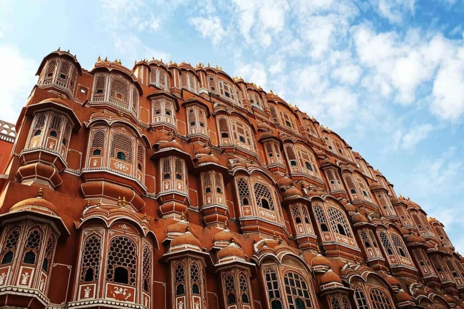 Von Delhi: Ganztagestour nach Jaipur mit Auto, Guide und Mittagessen