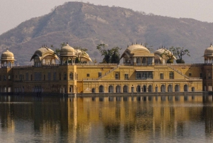 Von Delhi: Ganztagestour nach Jaipur mit Auto, Guide und Mittagessen