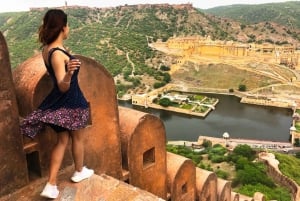 De Deli: viagem de 1 dia a Jaipur em carro privado com almoço