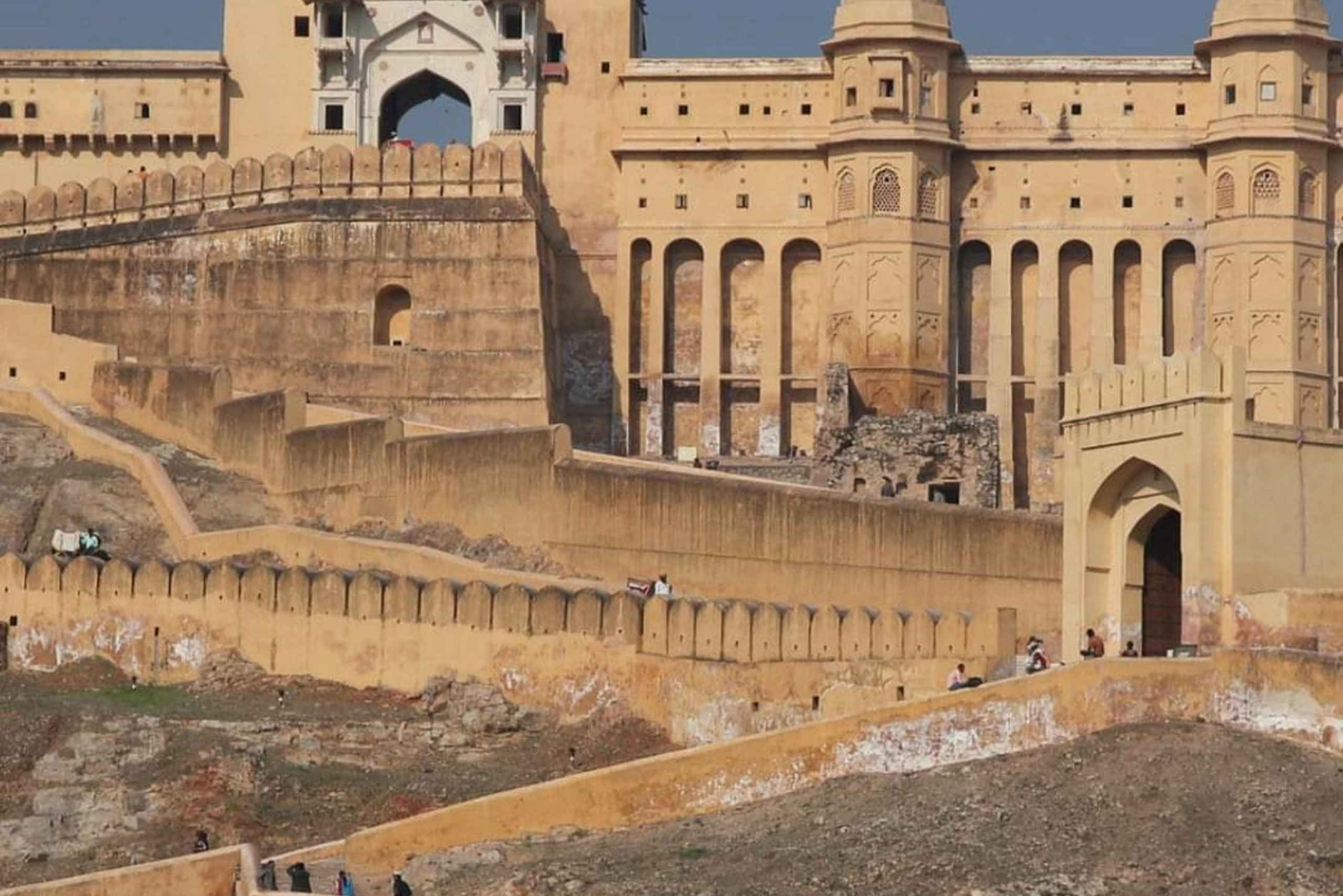 Desde Delhi: Jaipur La Ciudad Rosa Excursión privada de un día en coche.