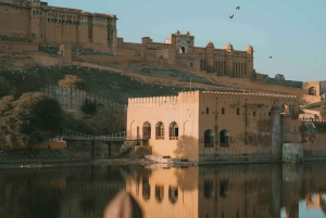 Desde Delhi: Jaipur La Ciudad Rosa Excursión privada de un día en coche.