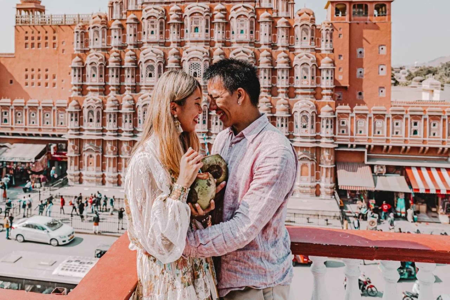 Fra Delhi: Jaipur-tur med privat bil eller eksprestog