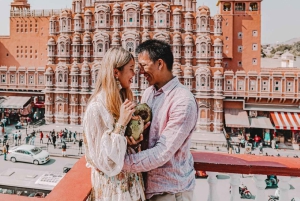 Fra Delhi: Jaipur-tur med privat bil eller eksprestog