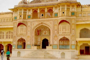 Fra Delhi: Jaipur-tur med Galta Ji-tempelet (apetempelet)