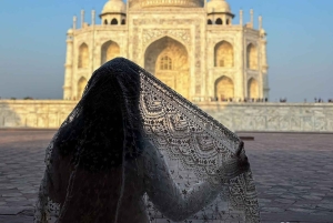 Vanuit Delhi: Privétour met gids en overnachting in Jaipur