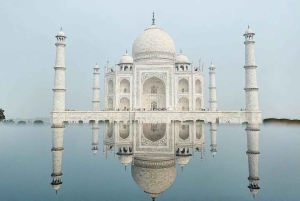 Vanuit Delhi: Privétour met gids en overnachting in Jaipur