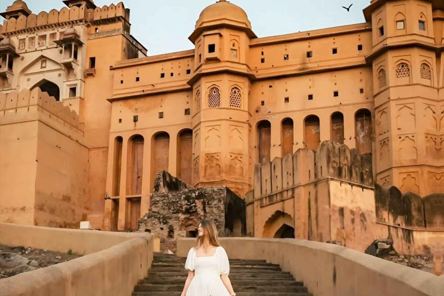 Von Delhi: Private geführte Jaipur-Tour mit Abholung und Rücktransport