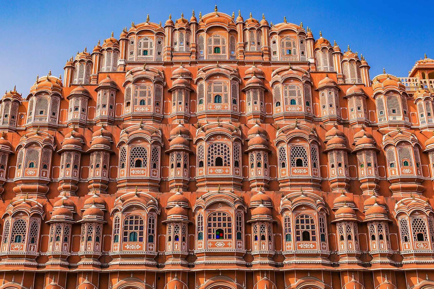 Vanuit Delhi: Privé-stadsrondleiding door Jaipur op dezelfde dag met de auto