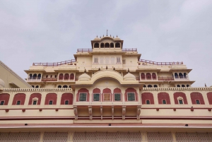 Depuis Delhi : Visite guidée de la ville de Jaipur en voiture le même jour
