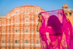 Von Delhi aus: Jaipur-Tagestour mit Auto, Guide & Mittagessen