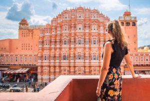 Von Delhi aus: Jaipur-Tagestour mit Auto, Guide & Mittagessen