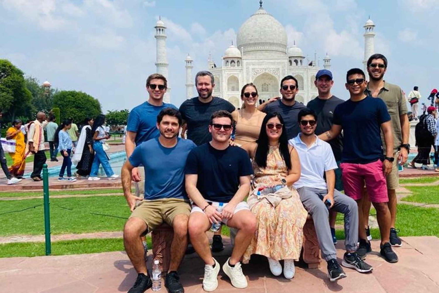 Från Delhi: Taj Mahal & Agra dagstur med Gatimaan-tåg