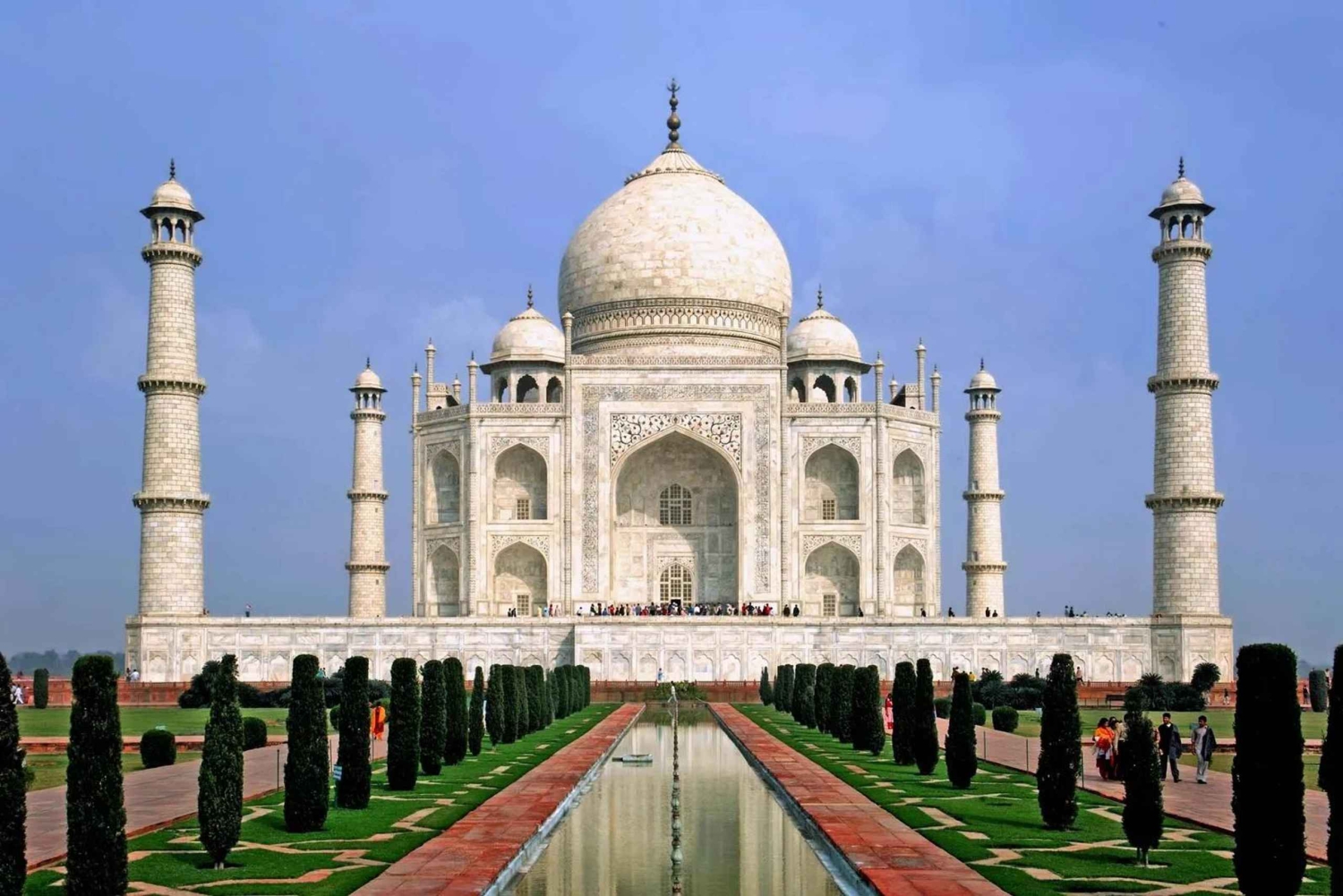 Da Delhi: Tour all'alba al Taj Mahal con Elephant SOS Center