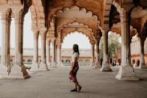 Z Jaipur: 2-dniowa nocna wycieczka samochodem do Taj Mahal