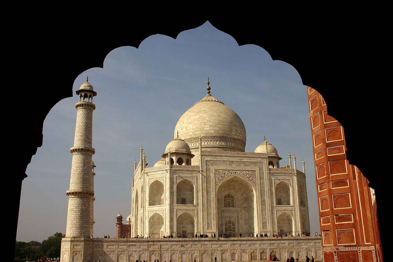 Fra Jaipur: Dagstur til Agra med aflevering i New Delhi
