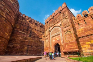 Fra Jaipur: Dagstur til Agra med aflevering i New Delhi