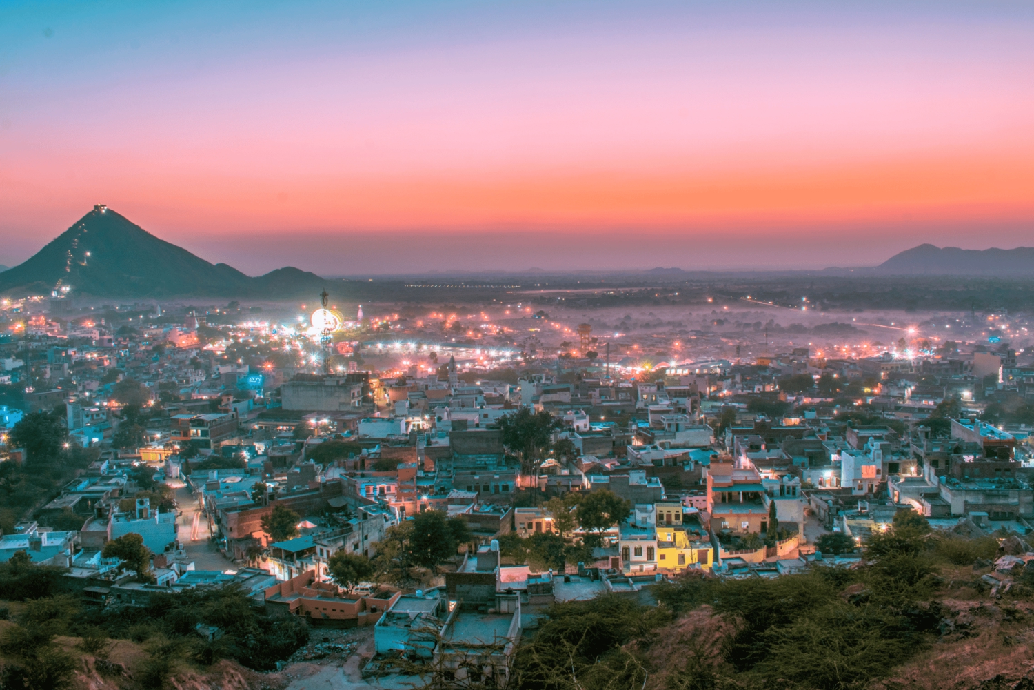 De Jaipur : Ajmer Pushkar Tour particular de táxi com guia de turismo