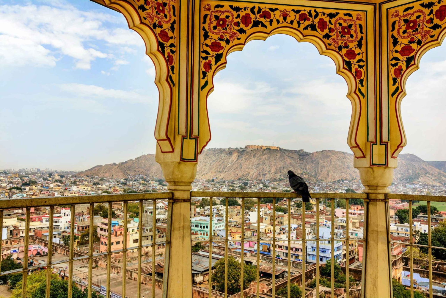 Fra Jaipur: Privat biltur til Amber Fort, Jal Mahal og flere andre steder