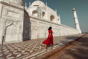 From Jaipur: Private Tajmahal Sunrise & Agra CityTour By Car