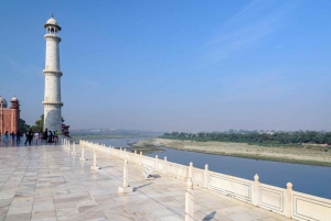 From Jaipur: Private Tajmahal Sunrise & Agra CityTour By Car