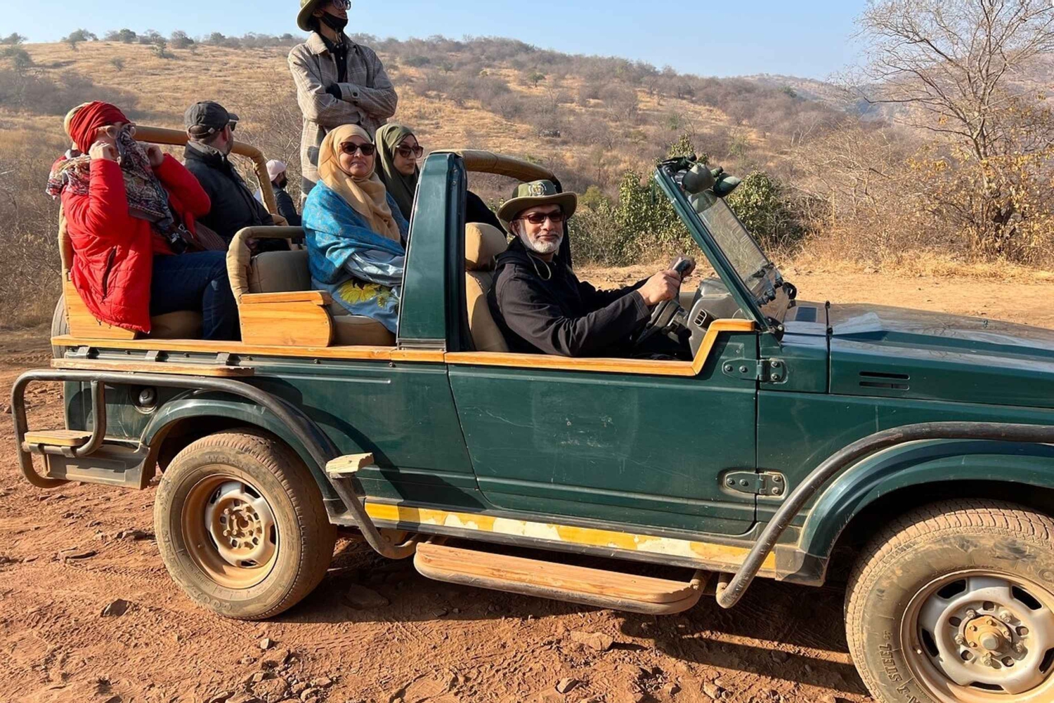 Depuis Jaipur : Excursion privée d'une journée à Ranthambore avec Tiger Safari