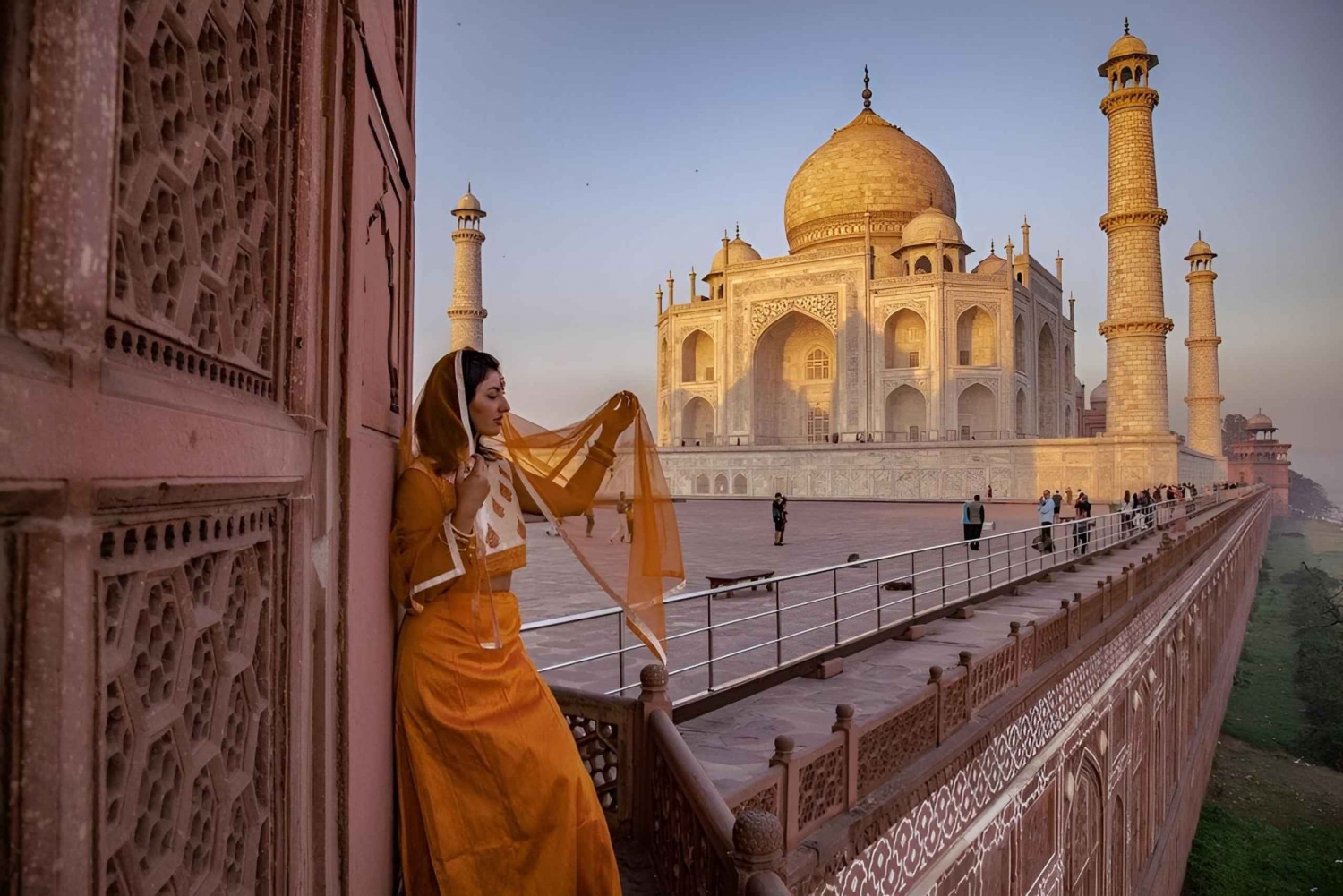 Von Jaipur aus: Taj Mahal Tour mit Fatehpur Sikri am selben Tag