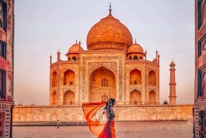 Fra Jaipur: Taj Mahal-tur samme dag med Fatehpur Sikri