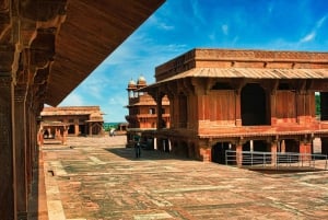 Fra Jaipur: Taj Mahal-tur samme dag med Fatehpur Sikri