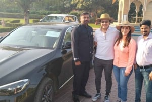 Depuis Jaipur : visite du Taj Mahal et du fort d'Agra et transfert à Delhi