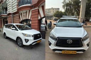 Depuis Jaipur : visite du Taj Mahal et du fort d'Agra et transfert à Delhi