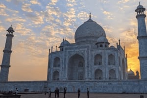 Fra Jaipur: Taj Mahal samme dag, guidet tur med bil
